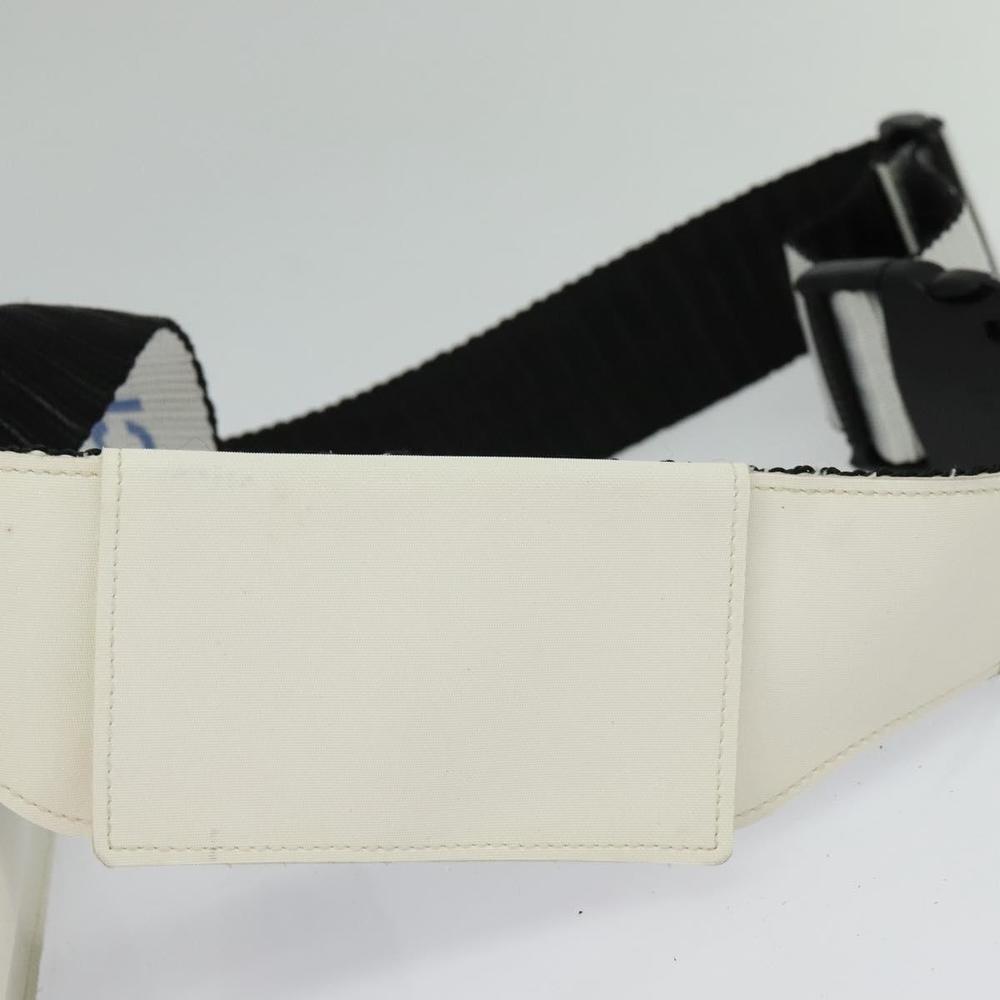 CHANEL Waist Bag Nylon White CC Auth bs25229 - Picture 5 of 16